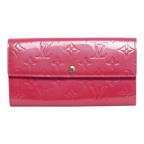 lv sarah wallet pink